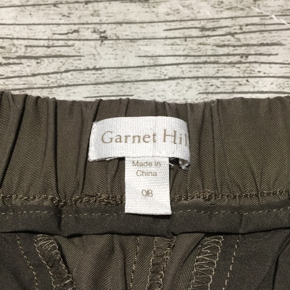 Garnet Hill Wide Leg Pants Women’s 6 Brown 100% Tencel Lyocell (Read). - Picture 11 of 11